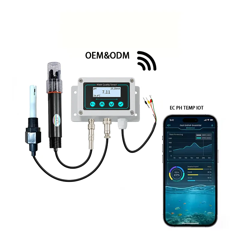 In stock 2026 Factory Price RS485 IoT Conductivity Probe for Industrial Water Treatment Monitoring Multi-parameter Water Quality