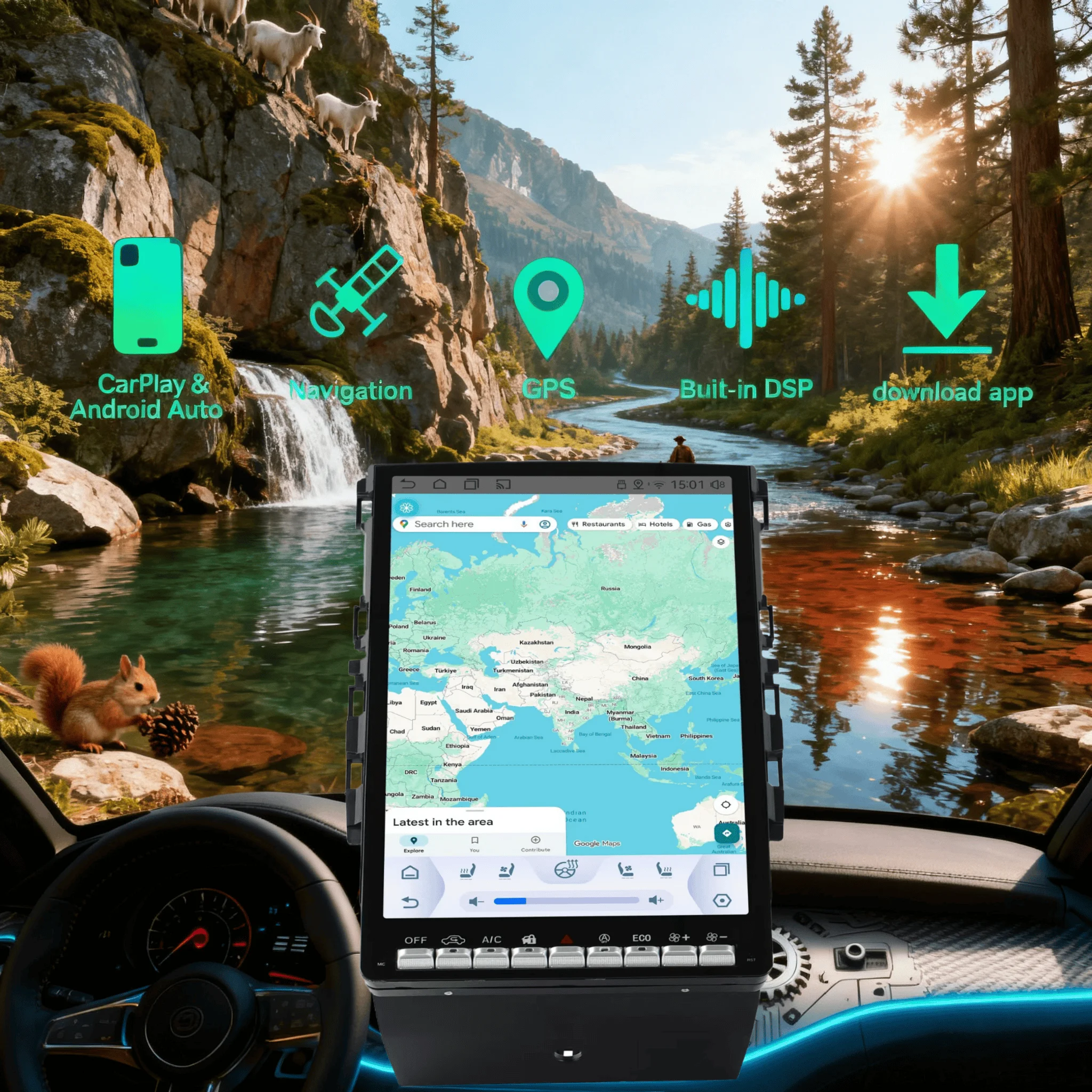 

14.5Inch Android 14 Screen Car Radio For Renault Megane 4 Samsung Koleos Talisman 2016-2019 Carplay GPS Stereo Multimedia Player