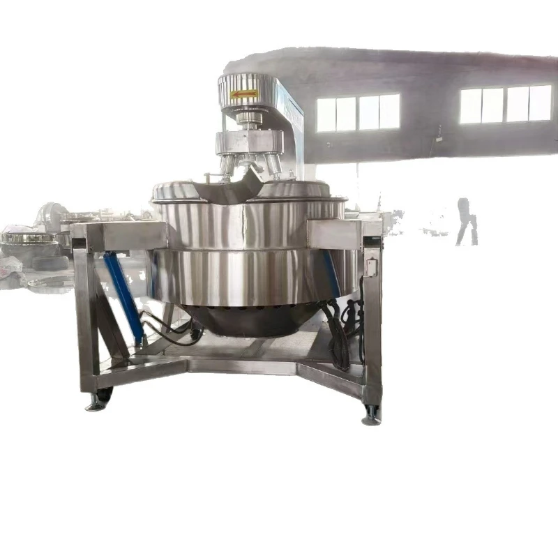 Automatic high viscosity electromagnetic stirring wok food wok
