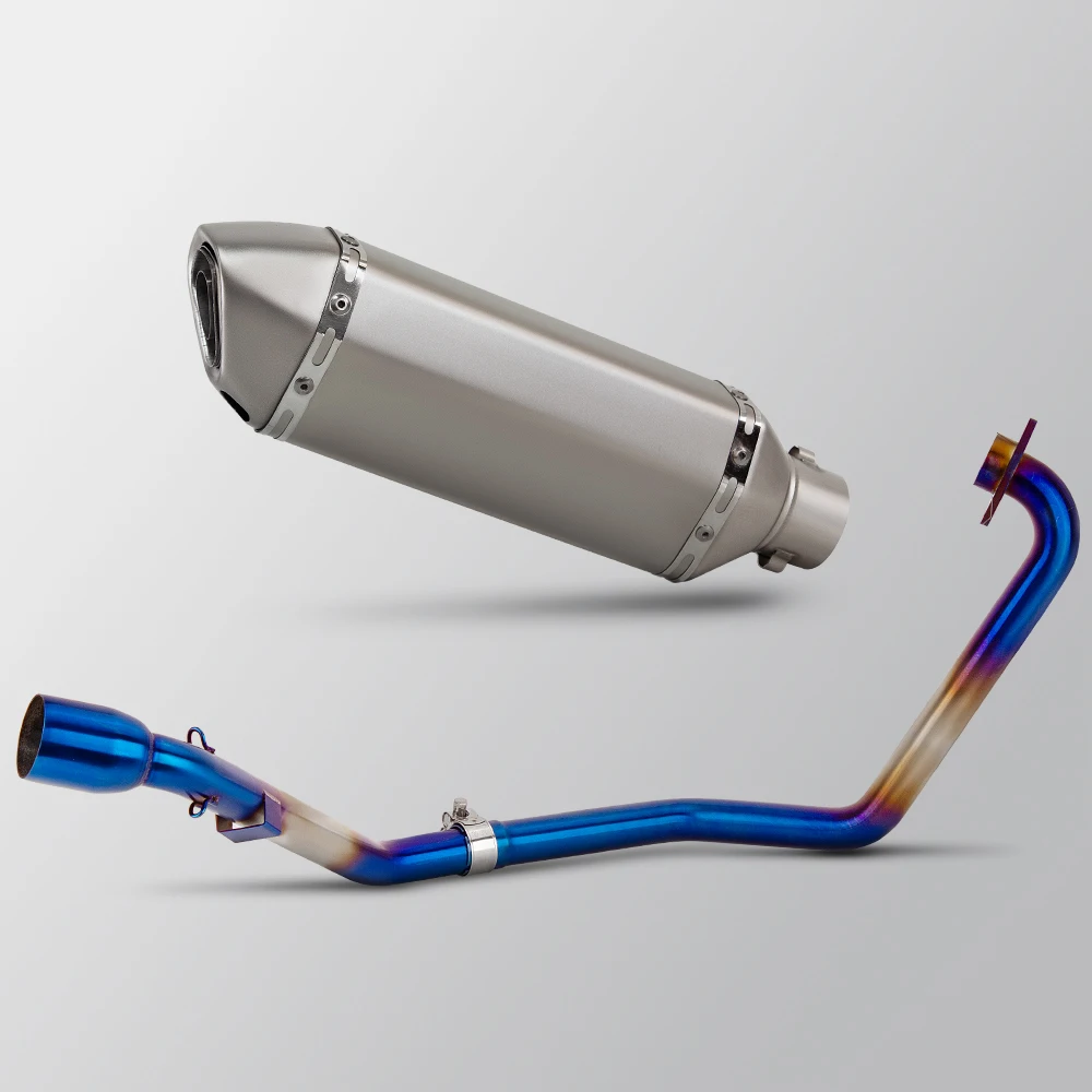 

FZ150 Exhaust Kit For Yamaha FZ15 FZS150 FZ 150 S150 Motorcycle Full System Manifold Headers Line Pipe Muffler With DB Killer
