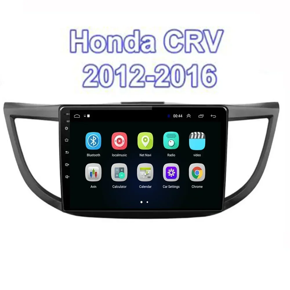 Автомобильный радиоприемник Android 13 для Honda CRV CR-V 4 RM RE 2012-2016, мультимедийный видеоплеер 2din 5G Carplay, GPS-навигация, головное устройство