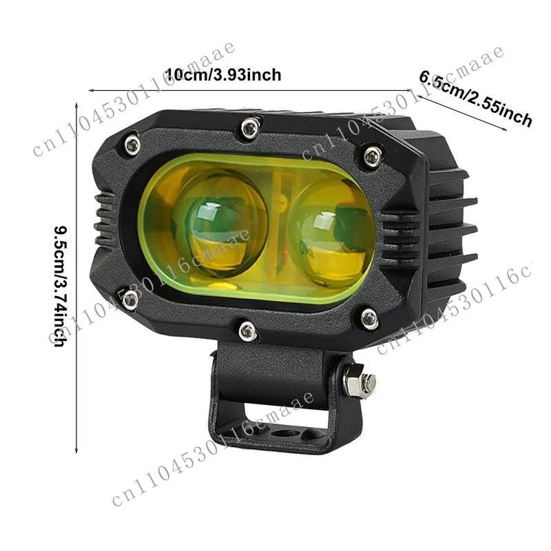 New Waterproof and Bright Motorcycle Dustproof Motorcycle Light, Used for Night Riding