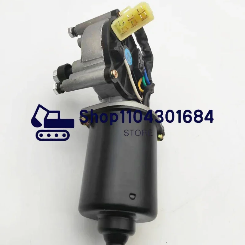 21N6-00240 21N6-01280 21N6-01281 24V Wiper Motor for Hyundai R220-7 R210LC-7 R250LC-7 R290LC-7 R140W7 R110-7 Excavator Parts