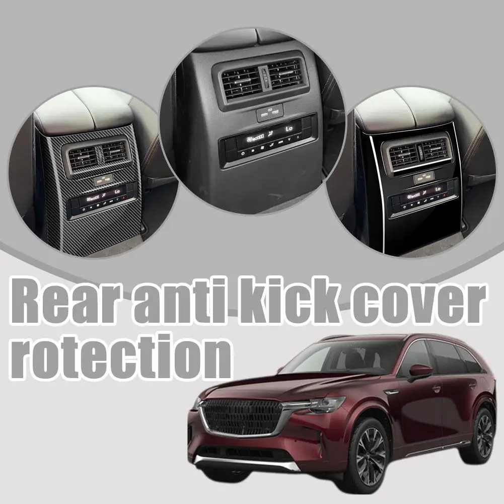 

Для Mazda CX-80/90 2025 Задний коврик для сиденья, защитный коврик, аксессуары, материал, автомобильный чехол, отделка салона ABS T1D9