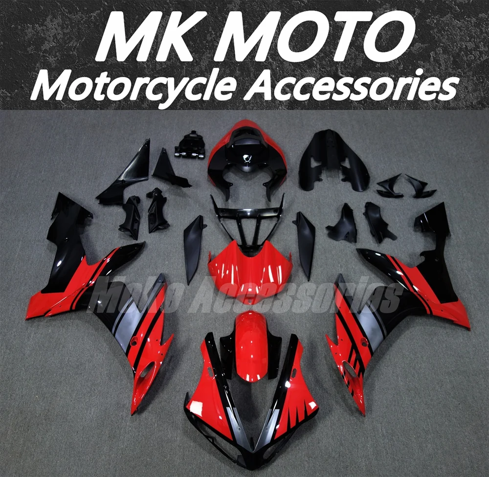 

Moke moto Motorcycle Fairings Kit Fit For Yzf R1 2004 2005 2006 Bodywork Set ABS Injection New Black Red Gary