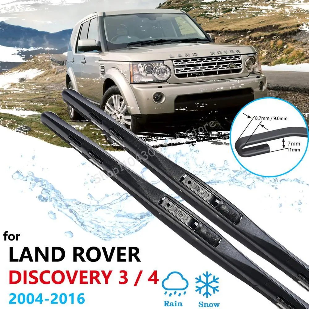 

Car Wiper Blades for Land Rover Discovery 3 4 2004~2016 LR3 LR4 L319 Front Windshield Wipers Car Accessories 2005 2006 2014 2015