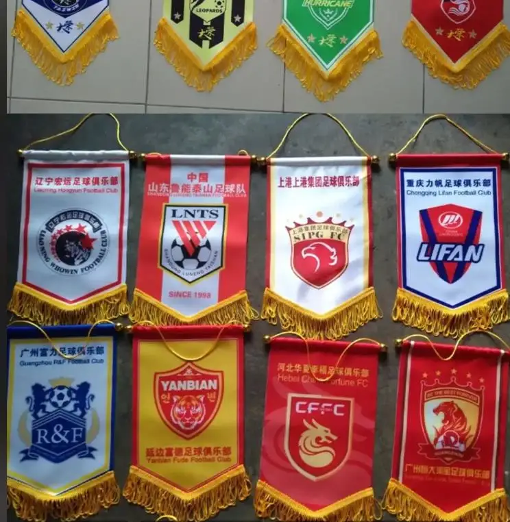 35*50cm Custom Lion Dance Banners Exchange Flags Gift Flag DragonScroll Banner Opening Stage Performance Festival Carnival