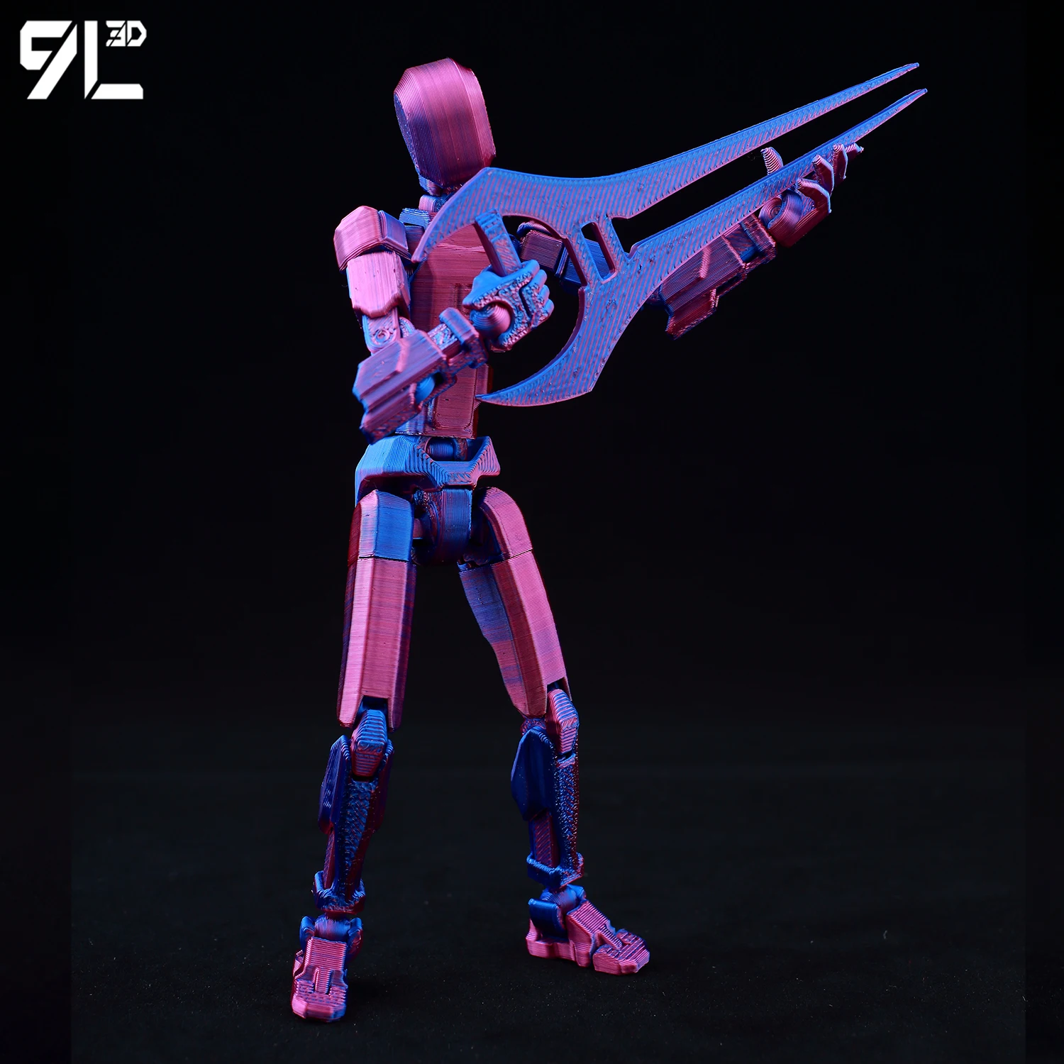 Gradient Multi-color LUCKY ​T13 Premium Quality 13 Joints Action Figure With Strong Durability For Long Term Professional Use​