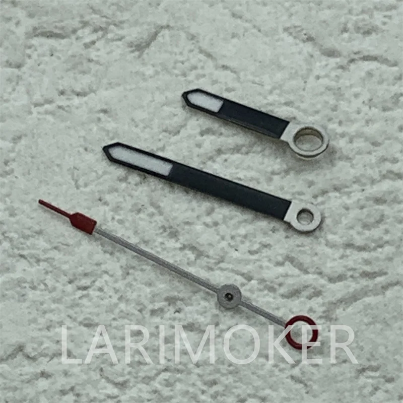 BLIGER Manecillas negras Manecillas verdes superbrillantes con movimiento NH35 NH36 PT5000