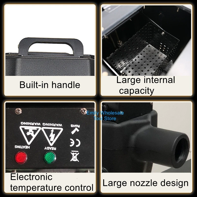 3500W High-Power Stage Performance Dry Ice Machine Wedding Event Atmosphere Smoke Machine