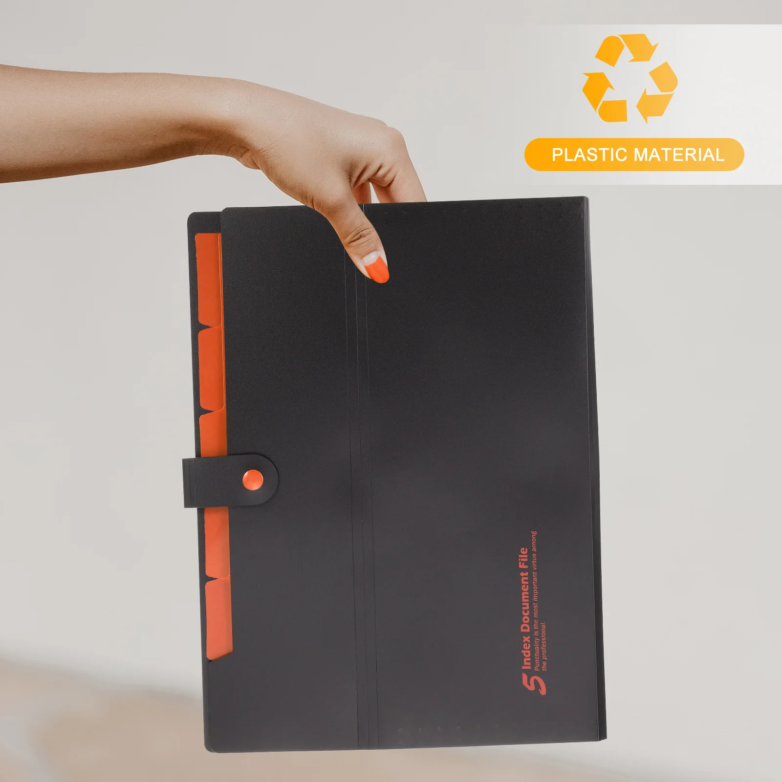 

2 Pcs Archives and File Storage Bag Accordion Bags Expanding Folders Holder Pp Multi-layer Document