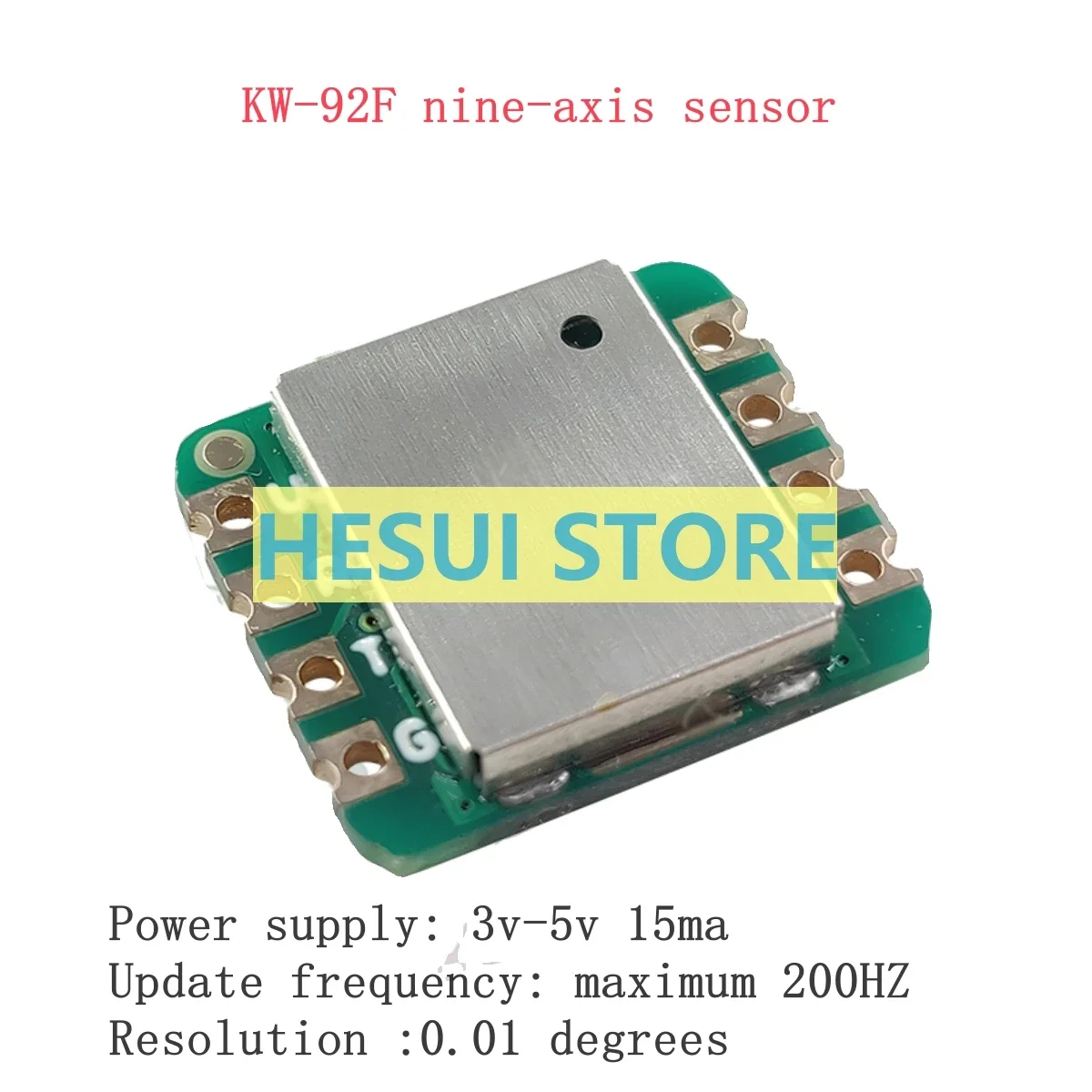 

9-axis high-precision and high-stability output heading Angle KW-92F self-developed algorithm