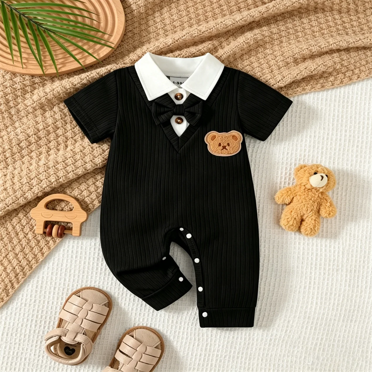 Baby Products On Sale - Combinaison pour bébé garçon, col à