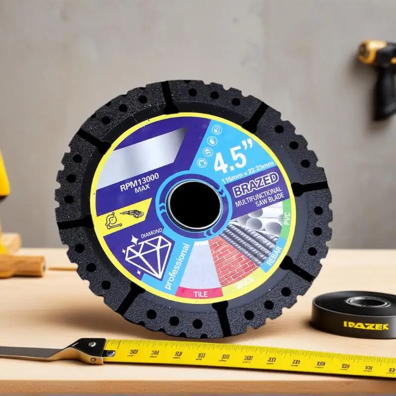 115mm metal cutting diamond blade angle grinder cutting disc grinding wheel tool for cutting steel, concrete, stone, marble