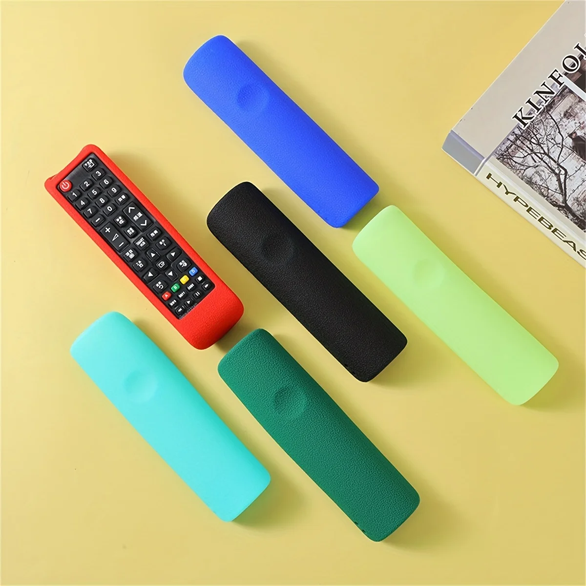 Silicone Remote Case For Samsung TV Controller, Remote Cover For BN59-01199F Samsung Remote Control, Smart TV Remote Skin Sleeve