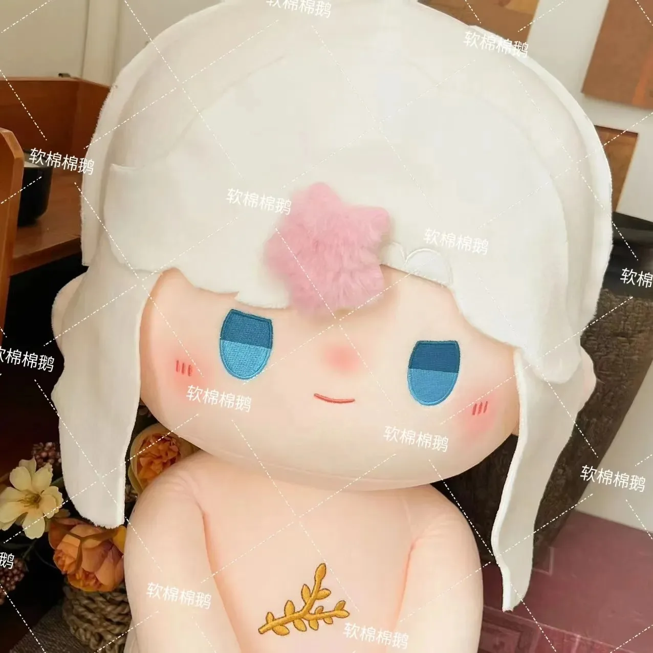 

40CM Anime Identity Ⅴ Joseph Desaulniers Cosplay Cartoon Dress UP Sitting Posture Soft Body Pillow Adorable Game Gift