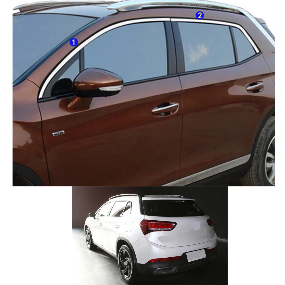 

Для Citroen DS6 DS 6 2014 2015 2016 2017 2018 2019 автомобильная наклейка декоративная стойка оконная полоса отделка рамка капоты