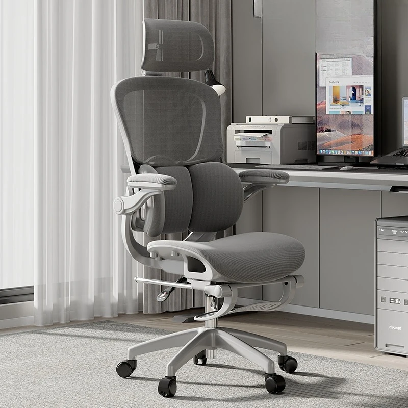 

Study Chair Ergonomic Office Desk Chair With Lumbar Support Swivel Rolling Home Office Computer Room Silla De Gamer Furniture
