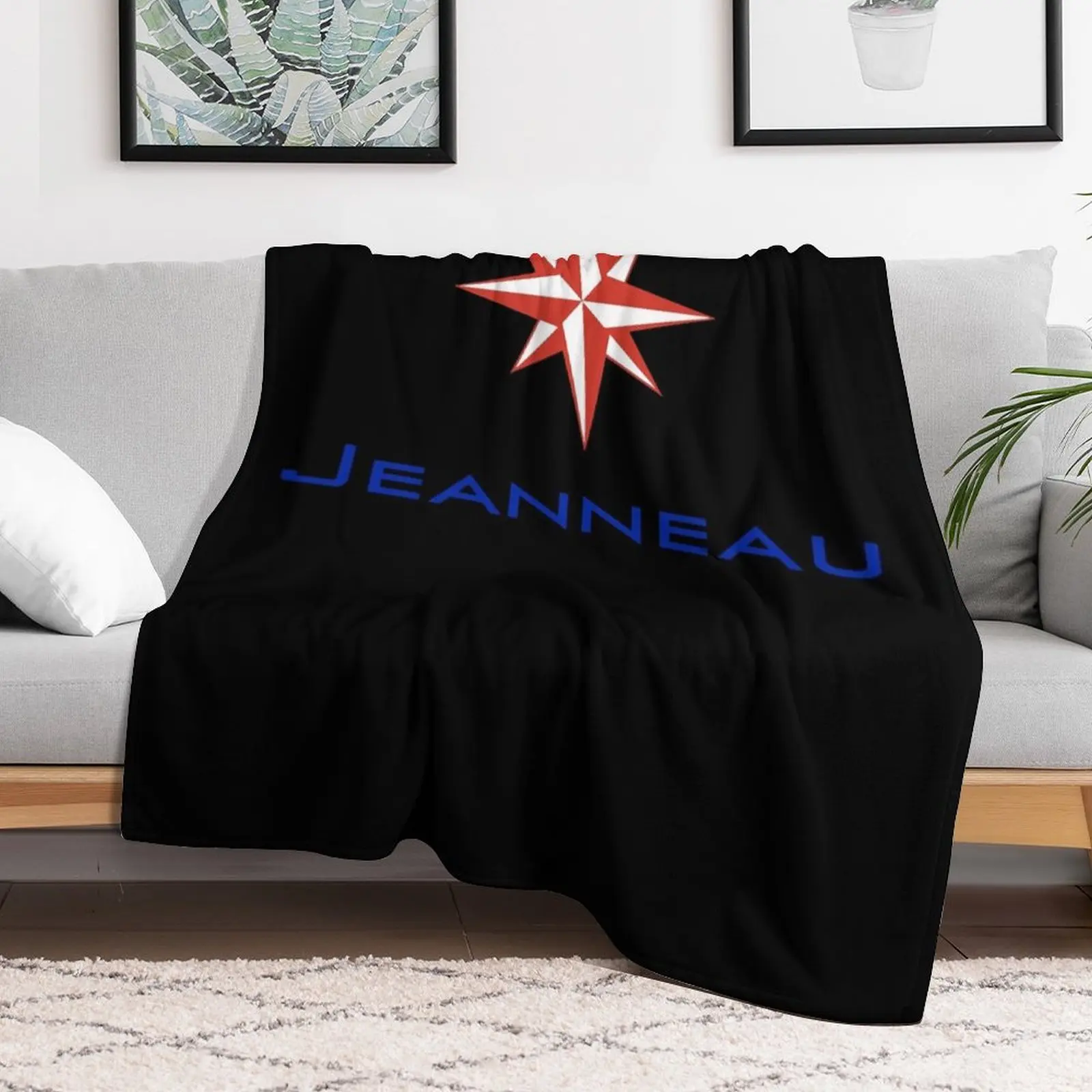 Jeanneau Yachts Classic Throw Blanket Warm Single Blankets