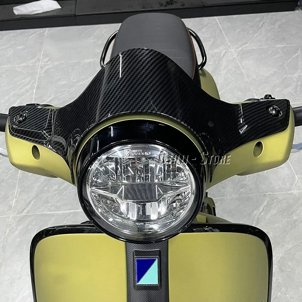 

Motorcycle Front Fairing Windscreen Windshield Air Deflector Cover For Vespa GTS 300 GTS300 Super 2023 2024 2025 Accessories