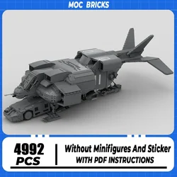 Moc Building Bricks Military Cheyenne UD-4L M577  Fighter Model Technology ModularBlocks DIY Set Assembly Christmas Gift