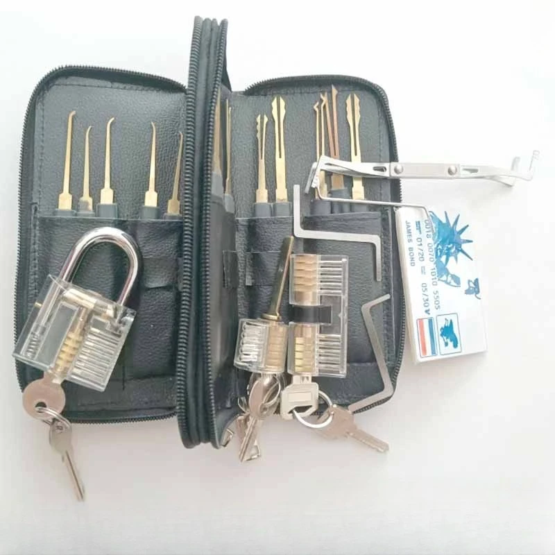 

Locksmith Compact & Complete Key Solutions for Home Car & Office Unlock Unlocking Tools Simple Lock Unlock Ganzuas Lock Pick