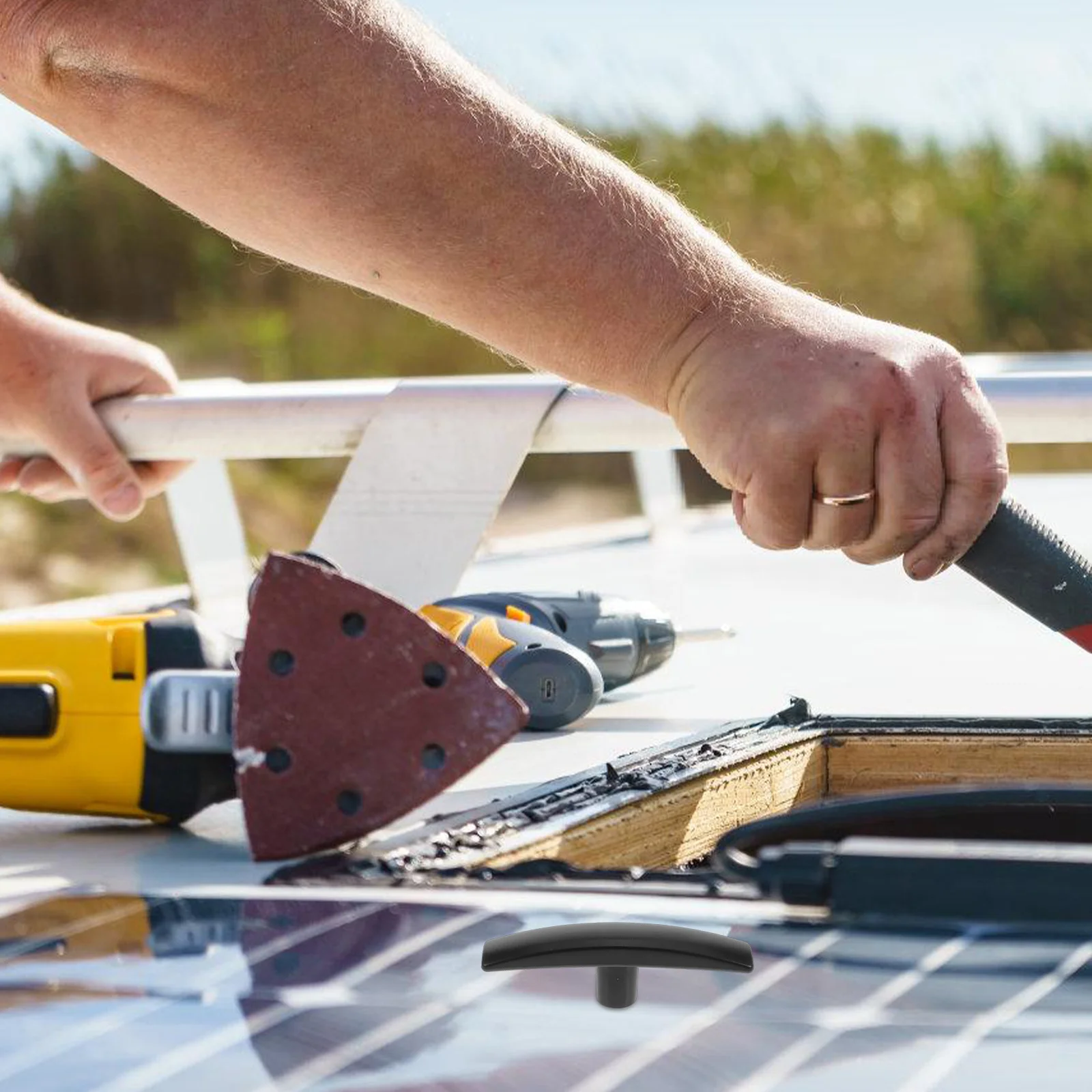 

Ручка клапана для слива сточных вод в системе танковых систем отходов (ТСО) автодомов, универсальная, плавная работа, герметичный контроль, замена ручки клапана для канализации автодомов