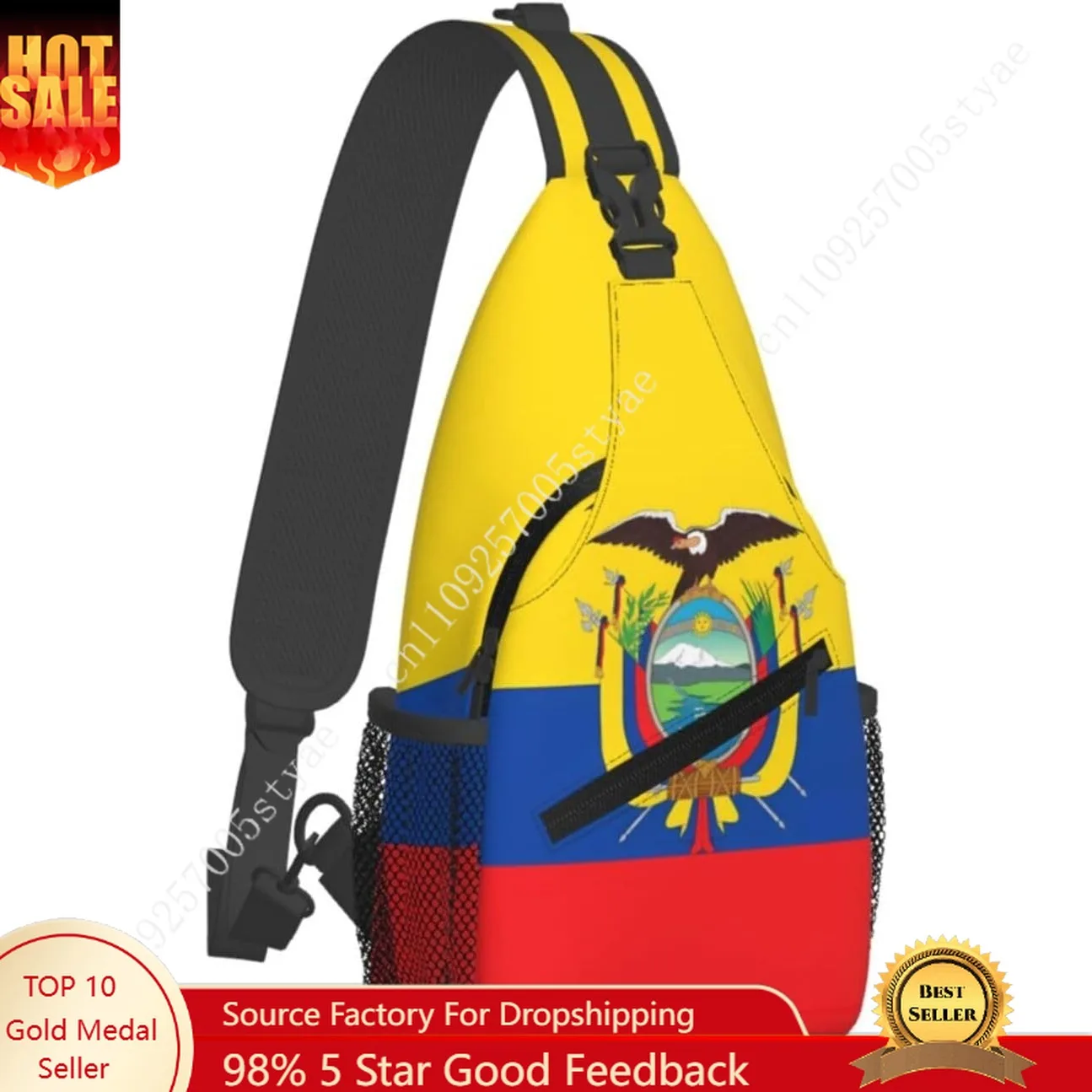 Puerto Rico Flag Sling Backpack Men Women Chest Bags Multipurpose Crossbody Sling Bag Travel Hiking Crossbody Shoulder Bags