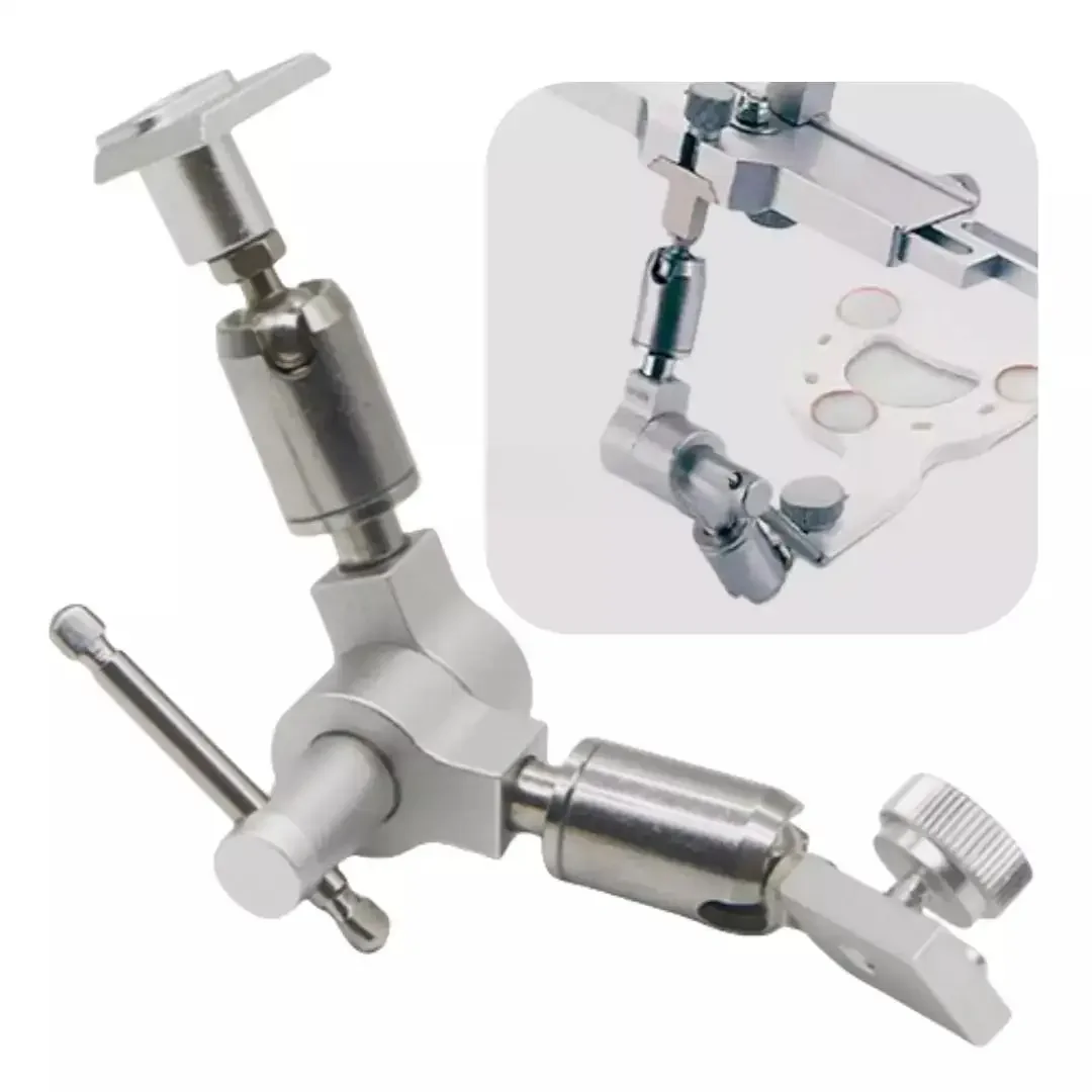 Universal 3D Joint for Dental Articulators 4KG Support Connector for Artex Facebow Registration and Jaw Model Transfer
