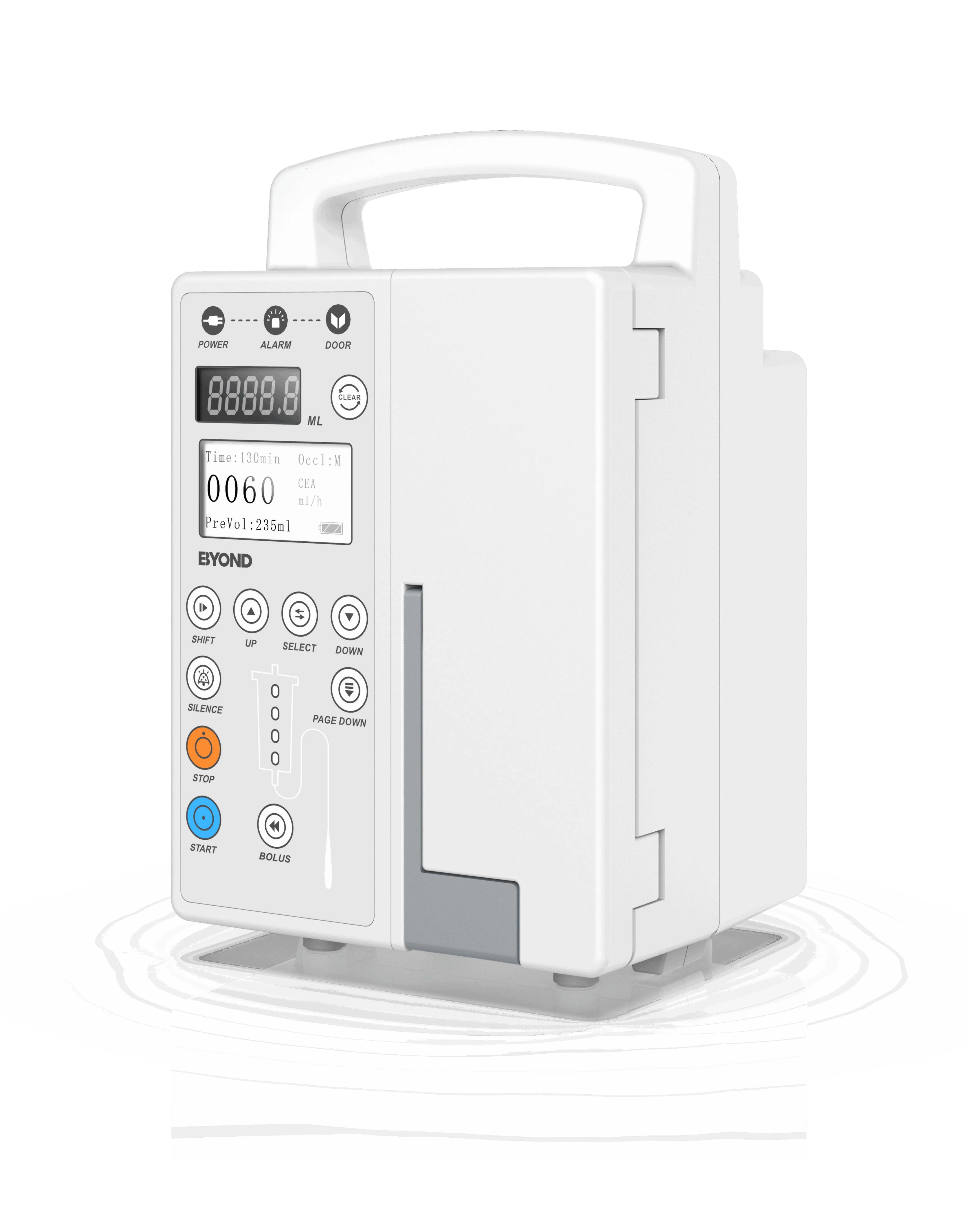 MT MEDICAL Veterinary Dog Infusion Pump with LCD Display for Hospital Surgical Use Adjustable & Durable