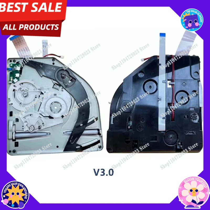 

Корпус для CD-ROM привода SYYTECH для консоли PS5, запчасти для ремонта оптического привода V1.0 V2.0 V3.0