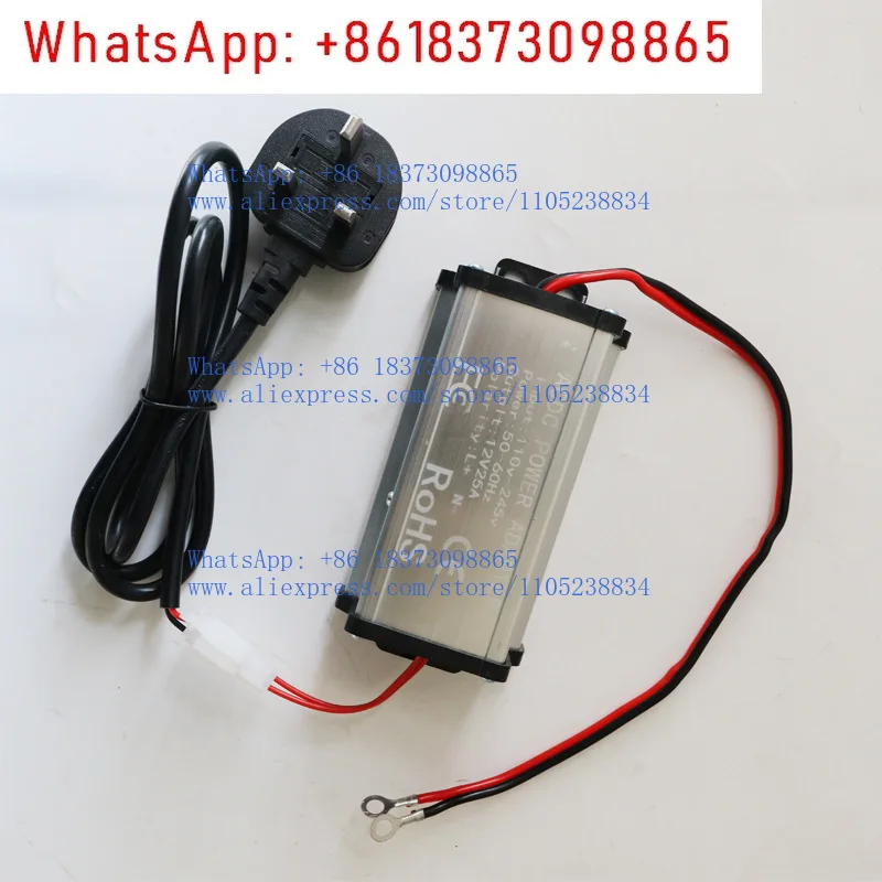 

Преобразователь напряжения 220В в 12В для автономного отопителя, стандарты США, Великобритании, Европы, бытовой, с вилкой американского, британского и европейского стандартов.