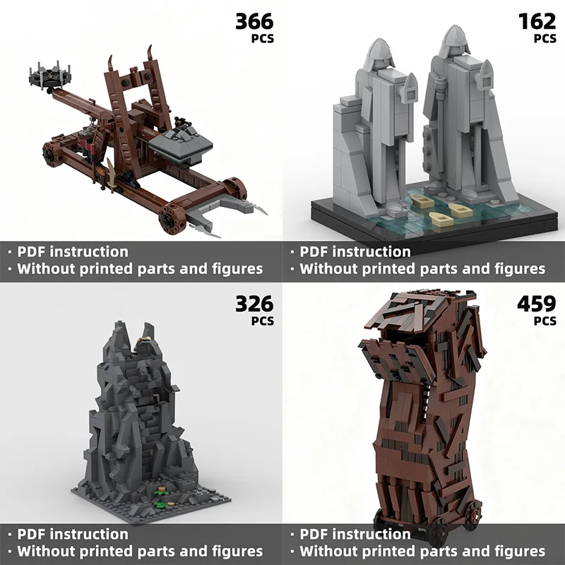 

Build the scene with the blocks and collect building blocks for Middle scene in Fantasy of the Rings movie