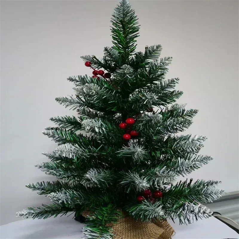 

Artificial mini Christmas tree holiday decoration small party supplies home desktop 45cm/60cm