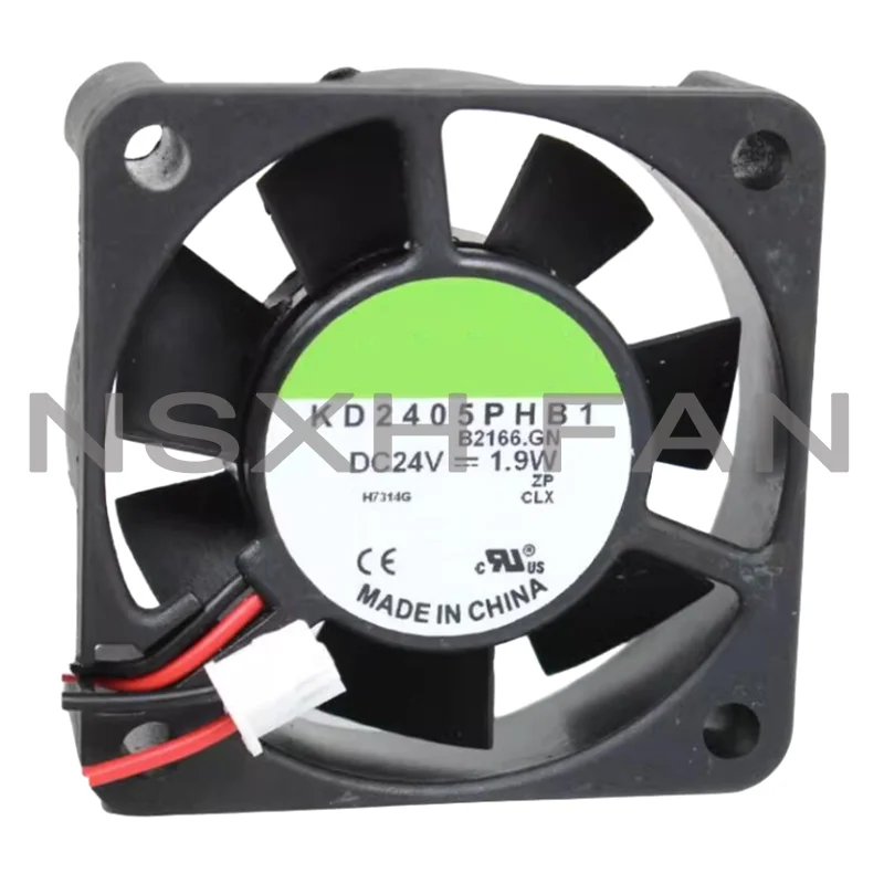 

KD2405PHB1 24V 1.9W 50x50x15mm 2-Wire Server Cooling Fan