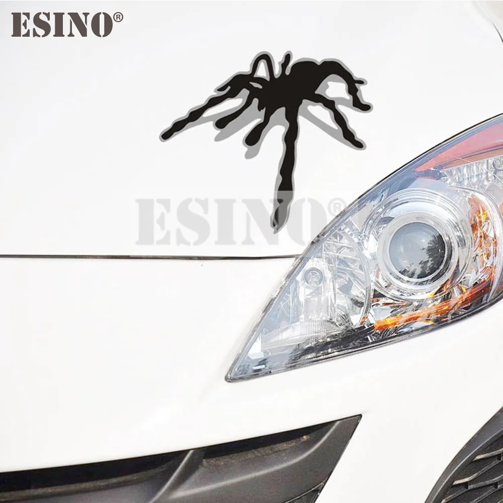 2 x Creative Fashion Style Funny 3D Spider Car Sticker Decoration Car Whole Body Decal Car Accessories Styling Decal Vinyl