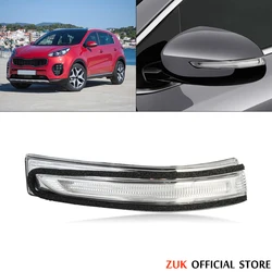 ZUK Outer Rearview Mirror LED Turn Signal Flasher Light Blinker Lamp For Kia KX5 Sportage 2015 2016 2017 2018 2019 2020 2021