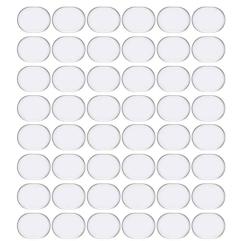 New 48 Pcs Drum Dampeners Gel Pads Silicone Drum Silencers Soft Drum Dampener Drum Mute Pads Dampening Gel Pad