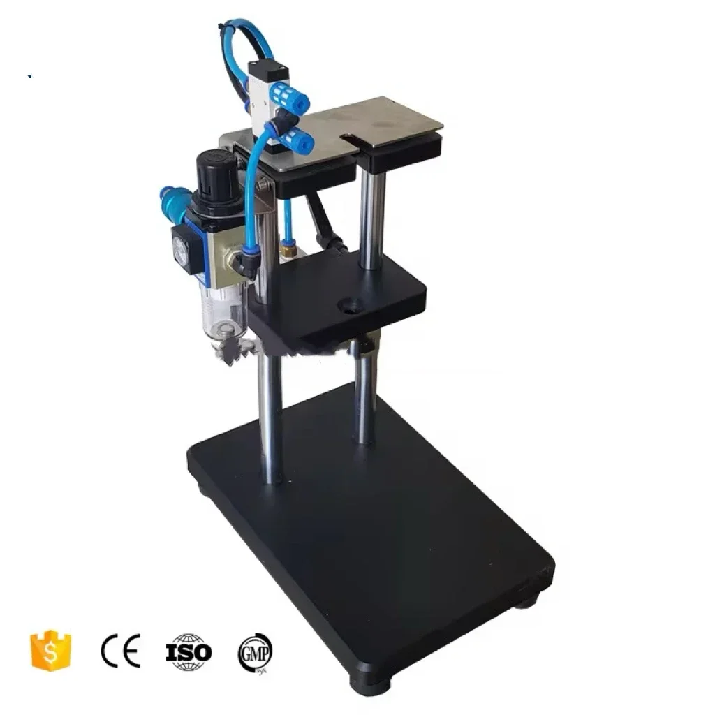 

Herramientas de escritorio, pequeña bomba botella aceite esencial cosmético, cortadora PP en forma V blanca de 10mm