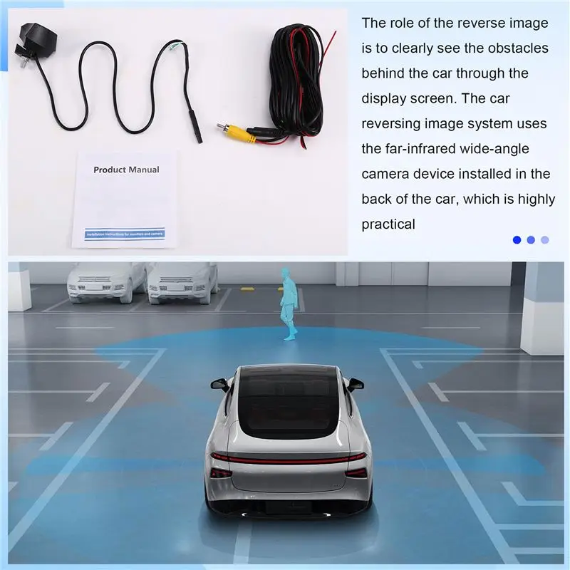 WF-For A1 A2 A3 A4 A5 A6 A7 A8 A4L A6L Q3 Q5 Q7 TT TTS Compatible 170° Fisheye AHD 7070K Front View Camera Vehicle Camera N