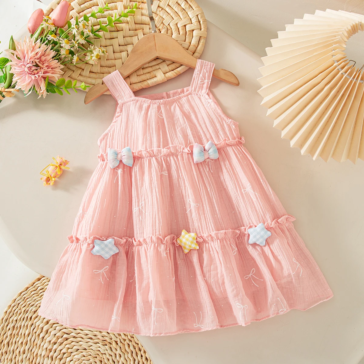 Baby Girl Dress Summer Bow Mes - Summer Clothing Beach recension och pris
