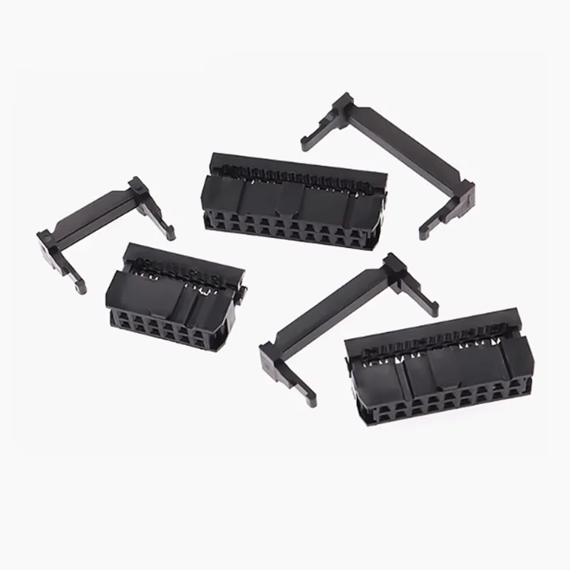 【10-5PCS】FC 6P/8/10/12/14/16/18/20/24/26/30/34/40/5060/64 Pin 2.54mm Pitch Female IDC Socket Connector Ribbon Cable Connector