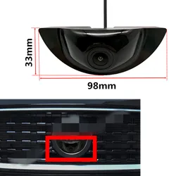 YIFOUM Car Front View Parking Night Vision Positive Waterproof Logo Camera For Volvo XC90 S60 S90 V60 V90 XC60 XC40 2019-2021