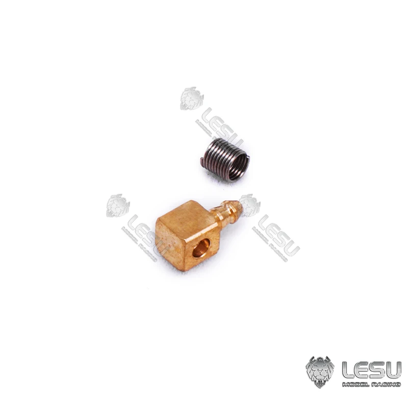 Lesu Messing Mondstuk Voor 1/14 Hydraulische Rc Graafmachine Vrachtwagen Lader Heftruck Afstandsbediening Speelgoed Tamiyaya Model Th16981-SMT3