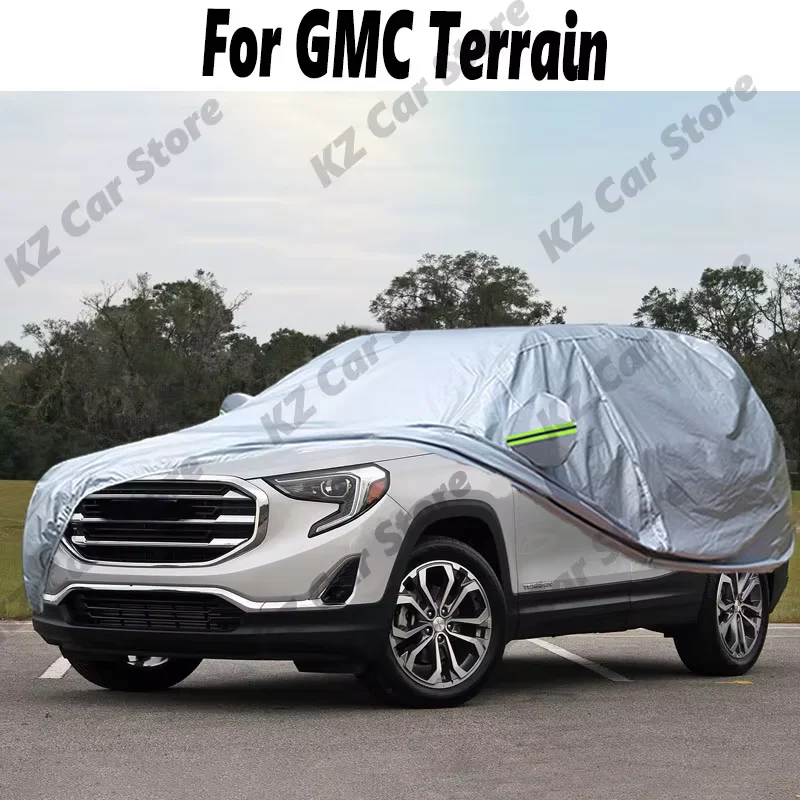

Full Car Cover For GMC Terrain Indoor Outdoor Anti-UV Sun Shade Rain Snow Ice Dust Protection Waterproof SUV Cover