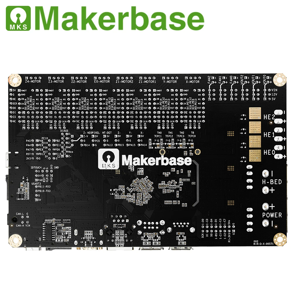 Imagem -05 - Makerbase-placa de Impressora 3d Mks Skipr 64bits Quad-core Soc Klipper e 3.5 5.0 Tela para Voron vs Raspberry pi Board