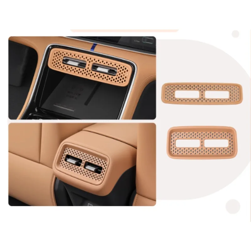 Central Control Trend Protective Cover For Geely Galaxy A7 Air Conditioner Blocking Protective Cover, Car Decoration Accessories