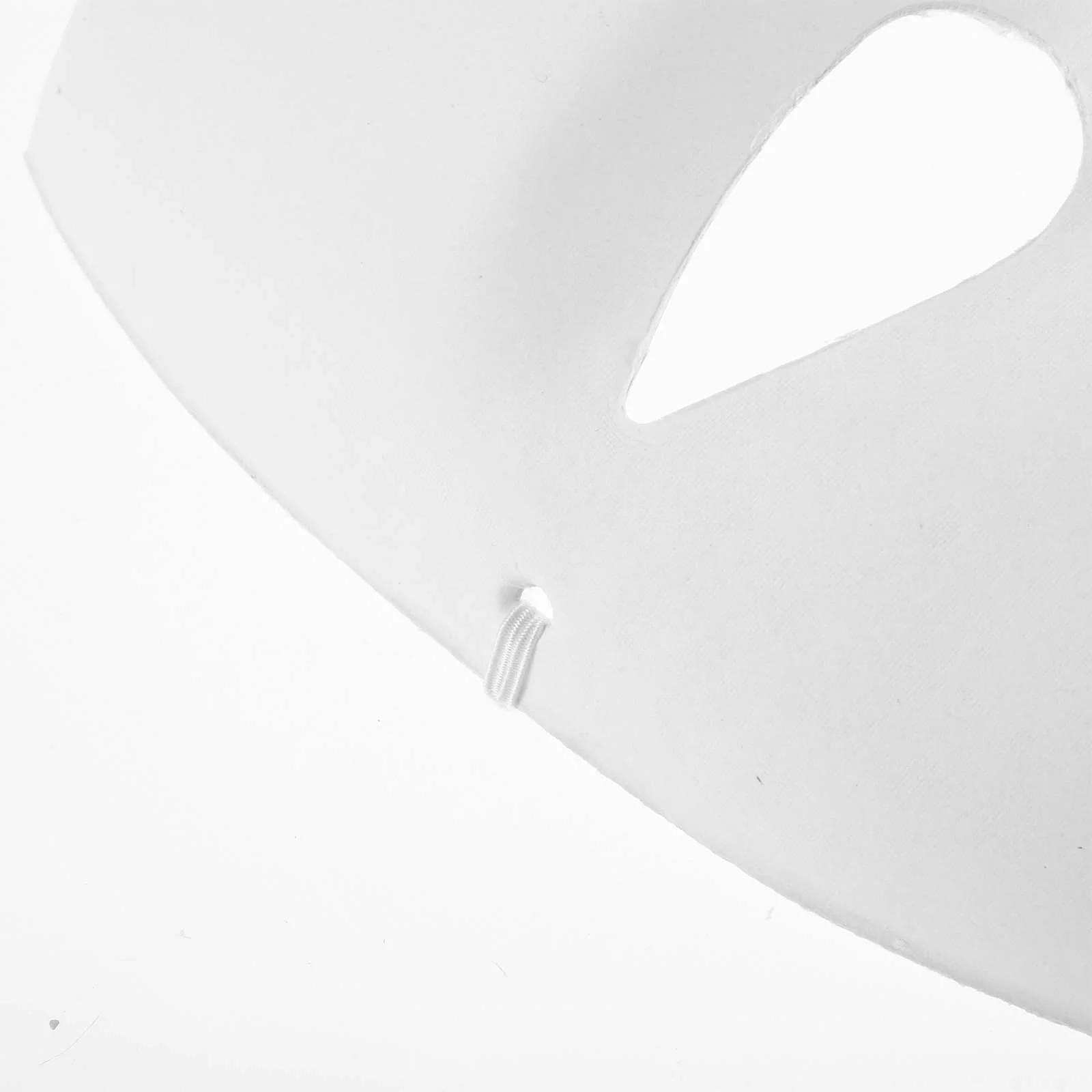 5 Pcs High Quality Child Facial Mask Unpainted Masquerade Paper Half Masks White