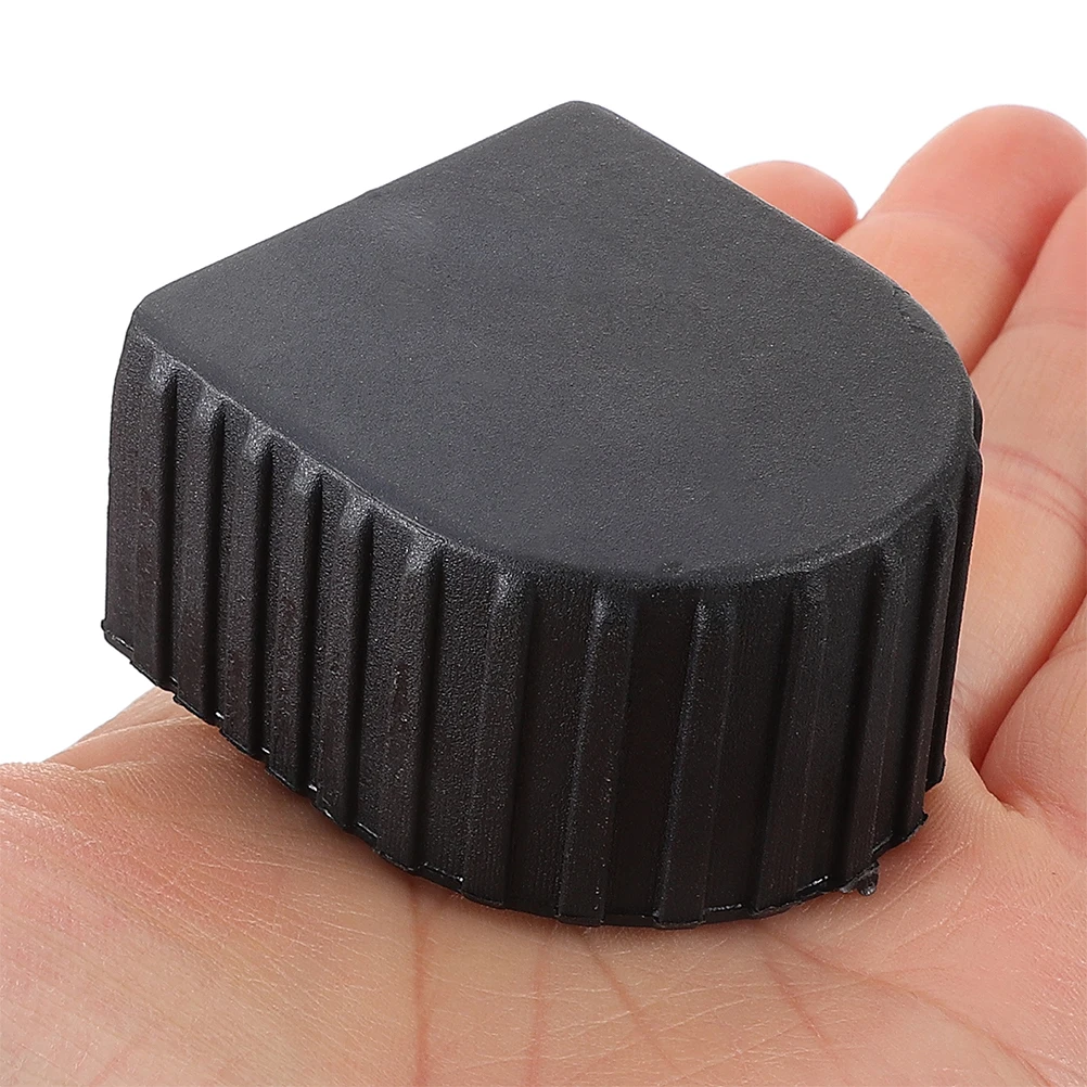 

4pcs Thickened Top Cover Ladder Ends Plastic Black Household Cap Attachments for Telescopic Ladders Safety Sturdy Anti Slip