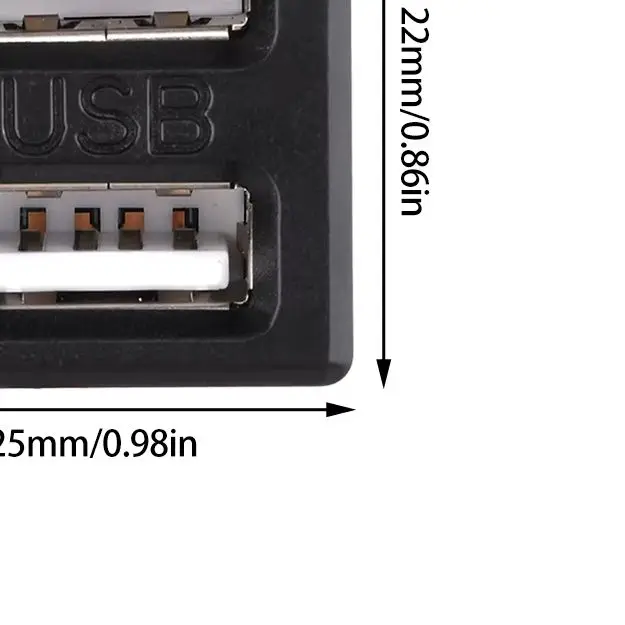 Dual Port USB Type C Waterproof Charging Socket, Solder Wire Direct Press Type, PVC Material for Light Home Appliances